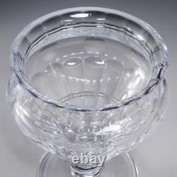 William Yeoward Kristy Cut Crystal Footed Pedestal Rose Bowl Vase Compote 8